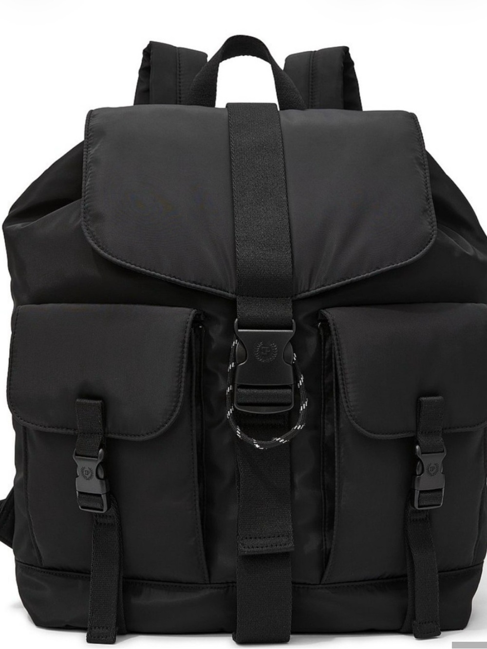 PINK by Victoria’s Secret Black Nylon Cargo Backpack